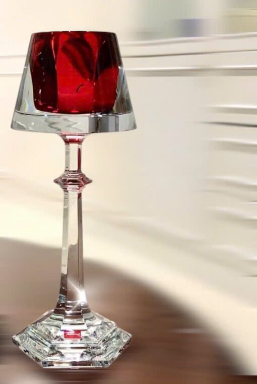 Baccarat candle lamp. Made in France 🇫🇷 Cây đèn nến Baccarat của nhà thiết kế Philippe Strark