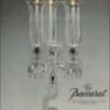 Baccarat dauphin candelabra , Made in France 🇫🇷. Giá đỡ nến cá heo pha lê Baccarat tinh tế này là một tác phẩm nghệ thuật tuyệt đẹp từ Pháp. Pha lê trong suốt được làm mờ ở những vị trí phù hợp để tăng thêm sự thú vị về mặt hình ảnh và kết cấu, làm cho nó trở thành một sự bổ sung hoàn hảo cho bất kỳ bộ sưu tập đồ pha lê nghệ thuật và trang tri. Hiện tại mẫu hãng đã ngừng sản xuất. Kích thước cao 60cm rộng khoảng 30cm