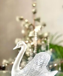 Lalique swan. Made in France 🇫🇷. Thiên Nga pha lê của Lalique này là một món đồ không thể thiếu với các nhà sưu tập pha lê hiệu.